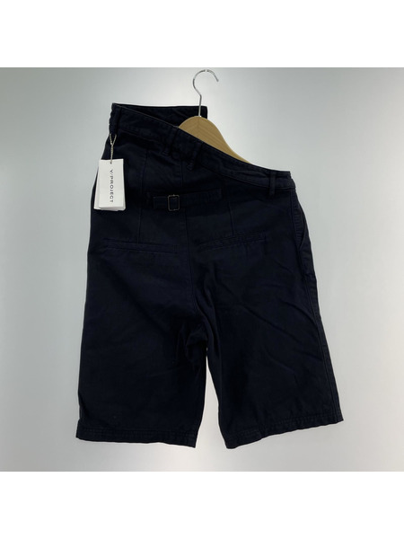 ショートパンツ Y/project アシンメトリーショートパンツ XS ネイビー