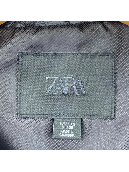 ZARA レザージャケット フェイクレザージャケット