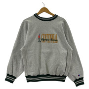 90s champion reverse weave rib line グレー L