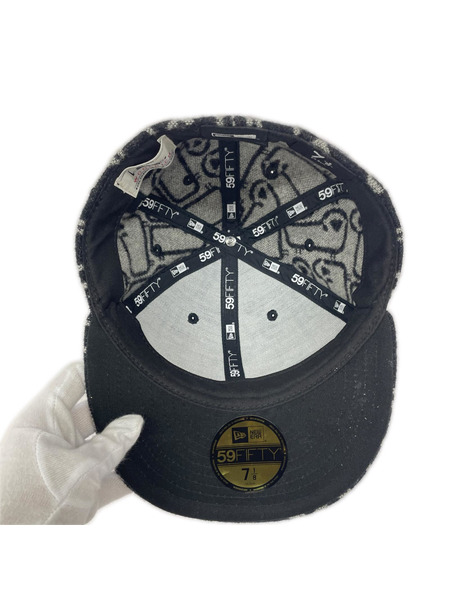 NEW ERA キャップ WOOLRICH 総柄