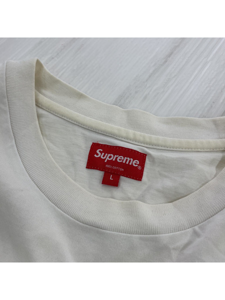 Supreme Small Box Logo SSTee/WHT/L