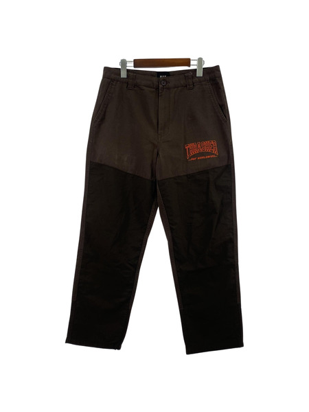 HUF×THRASHER FIELD CREW PANT (30) ブラウン[値下]