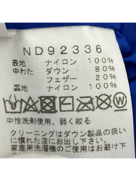 THE NORTH FACE Novelty Nuptse Jacket ND92336ブルーツリーバーク 青L