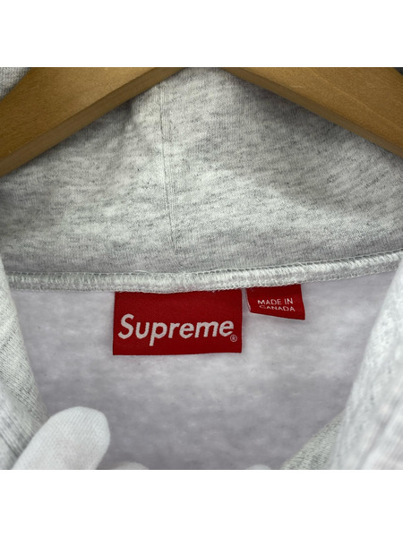 Supreme 22SS Bling Box Logo Hooded Sweatshirt XL グレー