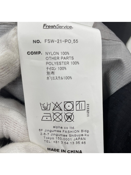 FreshService ジャケット NYLON RIP 3LAYER PONCHO F
