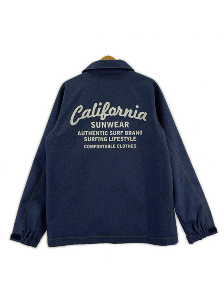 ocean pacific ブルゾン・ジャンパー コーチジャケット デニムブルー (M)