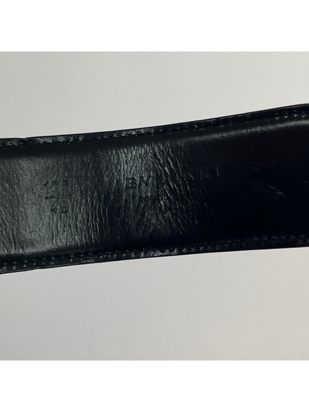 小物 BVLGARI ロゴラウンドバックル レザーベルト