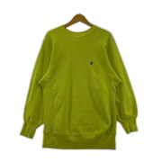 Champion スウェット・トレーナー 刺繍タグ 90s 黄緑 ※汚レ有