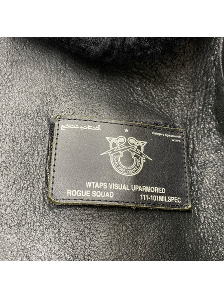 WTAPS ジャケット 00AW 初期 名作 B-3 クロスボーン BLK