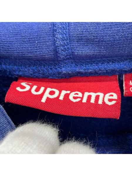 Supreme 08AW bad brains プリントパーカー M 青