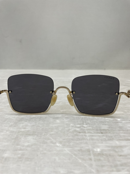 GUCCI スクエアレンズ ツーポイントサングラス GG1279S