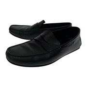 TOD’S シューズ レザーローファー 7 BLK