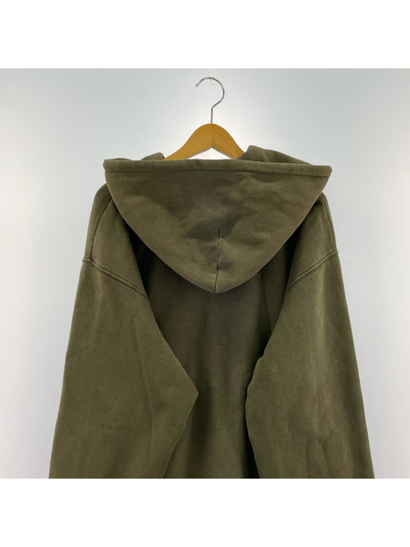 STUSSY パーカー(ジップアップ) FADED GRAPHIC ZIP HOODIE