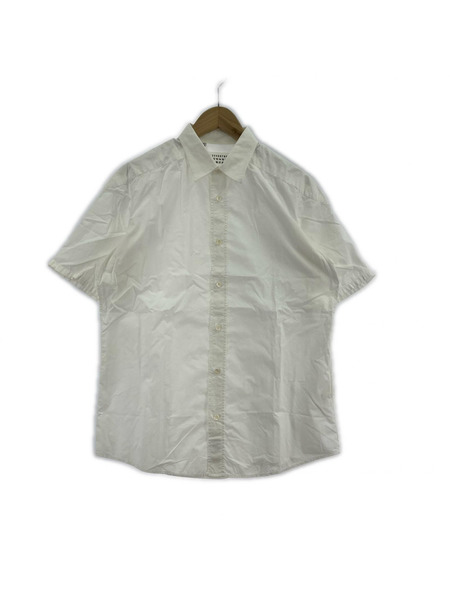 MAISON MARGIELA 半袖シャツ ココノエ SSシャツ 48 ホワイト