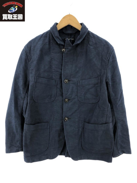 Engineered Garments スタンドカラー モールスキン BEDFORD JACKET S NVY[値下]