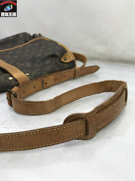 LV/ソミュール35 旧型/モノグラム ストラップ劣化　M42254