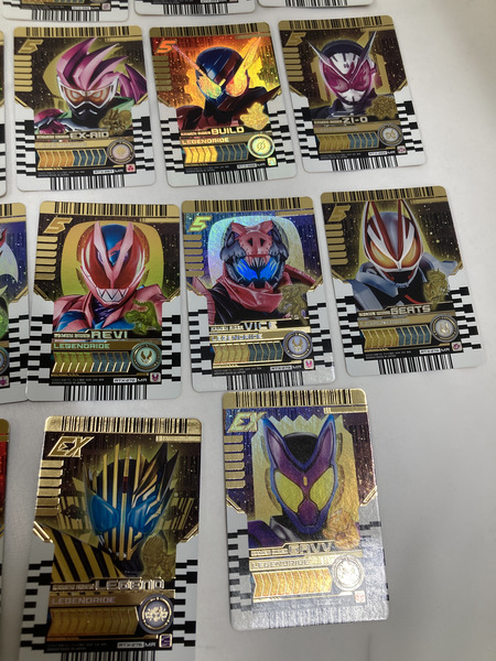 仮面ライダー ライドケミートレカ マーベラスレア レジェンド コンプ