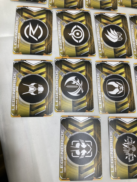 仮面ライダー ライドケミートレカ マーベラスレア レジェンド コンプ