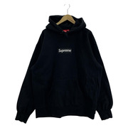 パーカー 21AW  Box Logo フーディー ブラック(XL)