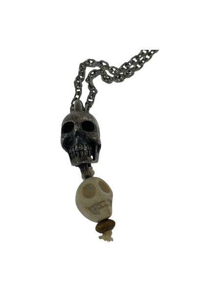 OLD・VINTAGE ネックレス スカルネックレス[値下]