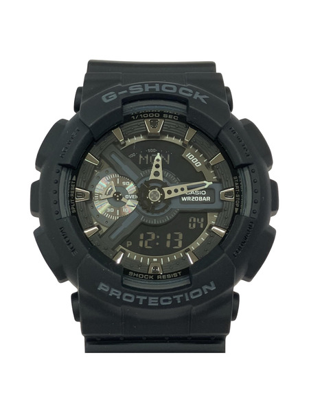 CASIO G-SHOCK GA-110 デジアナ QZ腕時計 黒