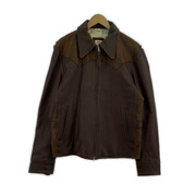 ジャケット 花旅楽団/ラムレザージャケット