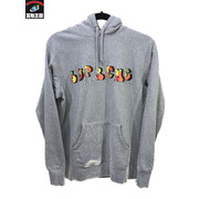 Supreme Reverce Fleece Hooded Sweatshirts S 16AW/シュプリーム/グレー/パーカー