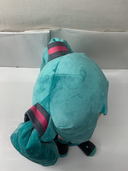 初音ミク メガジャンボふわふわぬいぐるみ タグ付き ボーカロイド VOCALOID ボカロ