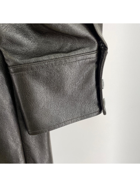 AMERI ジャケット CRASH FAKE LEATHER COAT/S