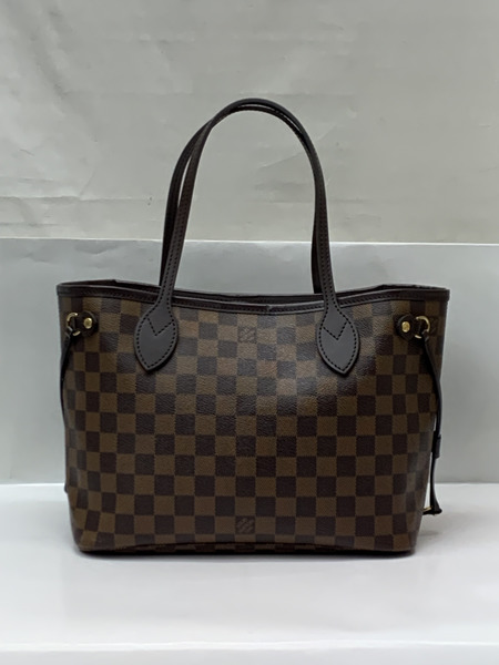 LV ネヴァーフルPM ダミエ・エベヌ N41359 ルイ ヴィトン LOUIS VUITTON  トートバッグ  [値下]