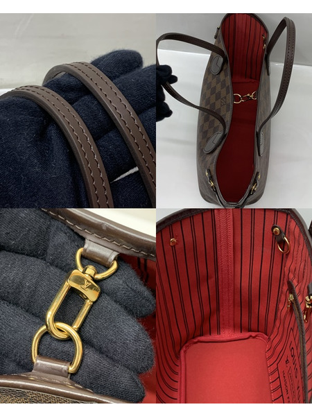 LV ネヴァーフルPM ダミエ・エベヌ N41359 ルイ ヴィトン LOUIS VUITTON  トートバッグ  [値下]