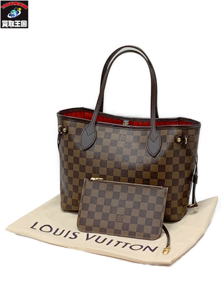 LV ネヴァーフルPM ダミエ・エベヌ N41359 ルイ ヴィトン LOUIS VUITTON  トートバッグ  [値下]