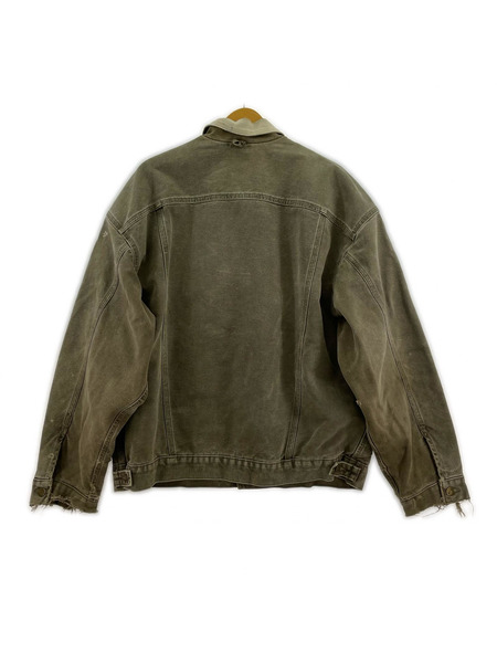 Carhartt ジャケット トラッカージャケット 茶(XL)