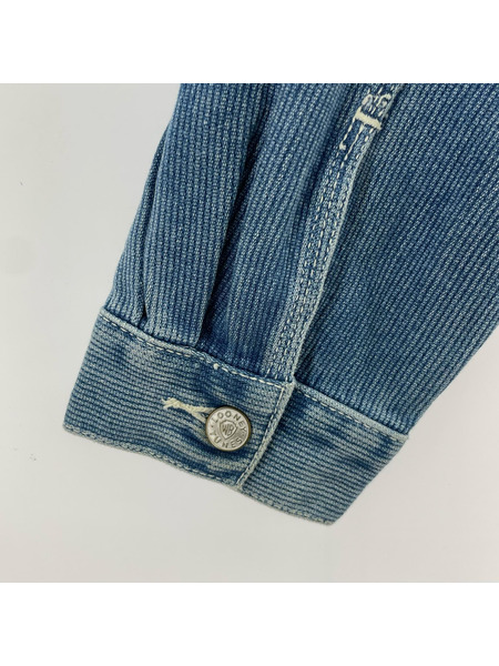 デニムジャケット 90s ワーナー ルーニーチューン 刺繍 L