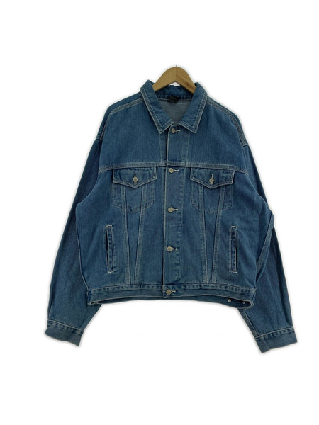 デニムジャケット 90s ワーナー ルーニーチューン 刺繍 L