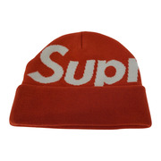 Supreme 24AW Big Logo Beanie ビッグロゴビーニー オレンジ