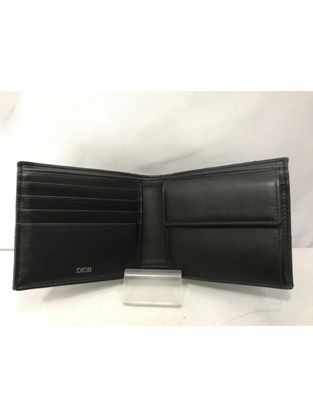 コンパクトウォレット Dior オブリーグ 二つ折り財布