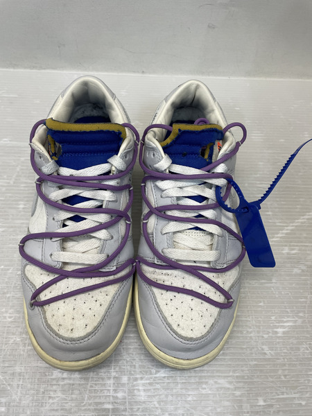 NIKE×OFF-WHITE DUNK LOW 1 OF 50 48 27.0cm DM1602-107