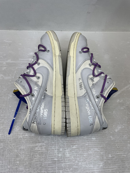 NIKE×OFF-WHITE DUNK LOW 1 OF 50 48 27.0cm DM1602-107