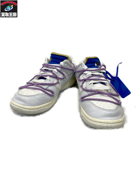 NIKE×OFF-WHITE DUNK LOW 1 OF 50 48 27.0cm DM1602-107