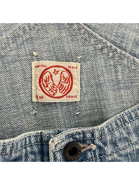 KAPITAL オールインワン・サロペット フレアオーバーオール