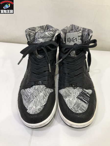 NIKE/AIR JORDAN 1 RETRO HIGH BHM/28cm/579591-010/黒/ナイキ/エアジョーダン[値下]