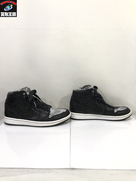 NIKE/AIR JORDAN 1 RETRO HIGH BHM/28cm/579591-010/黒/ナイキ/エアジョーダン[値下]