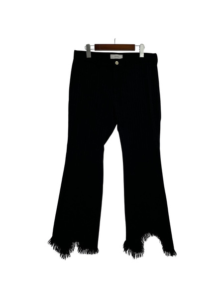 FACETASM FRINGE FLARE PANTS (W33) ブラック