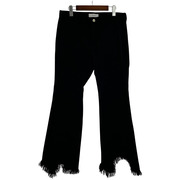 FACETASM FRINGE FLARE PANTS (W33) ブラック