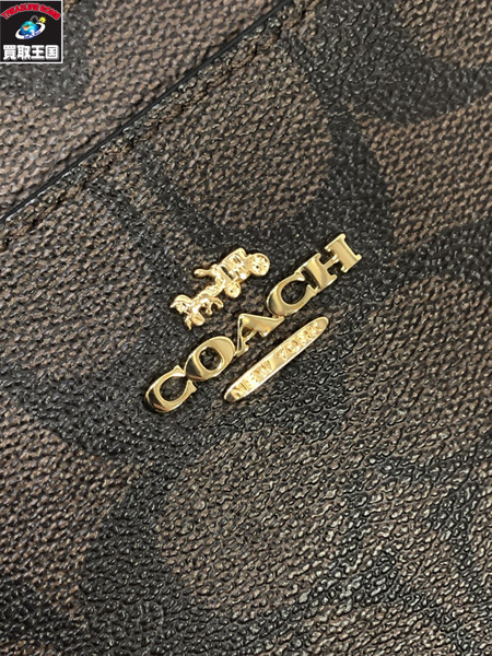 COACH ショルダーバッグ カメラバッグ　茶