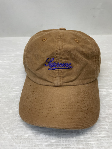 Supreme Lightweight Moleskin 6-Panel モールスキンキャップ ブラウン