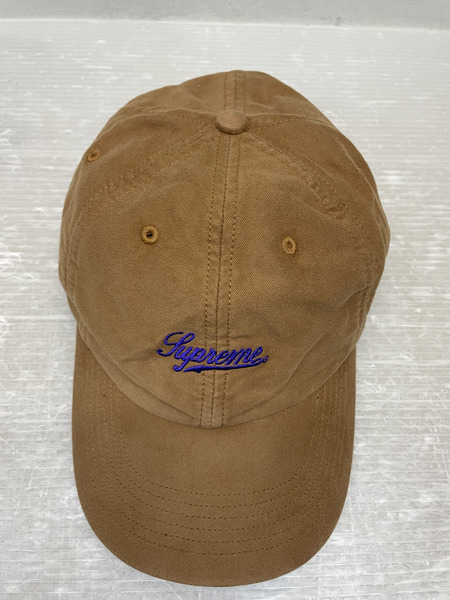 Supreme Lightweight Moleskin 6-Panel モールスキンキャップ ブラウン