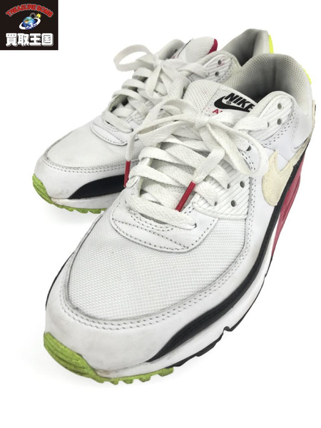 NIKE AIR MAX 90 White Volt Rush Pink 28.0[値下]