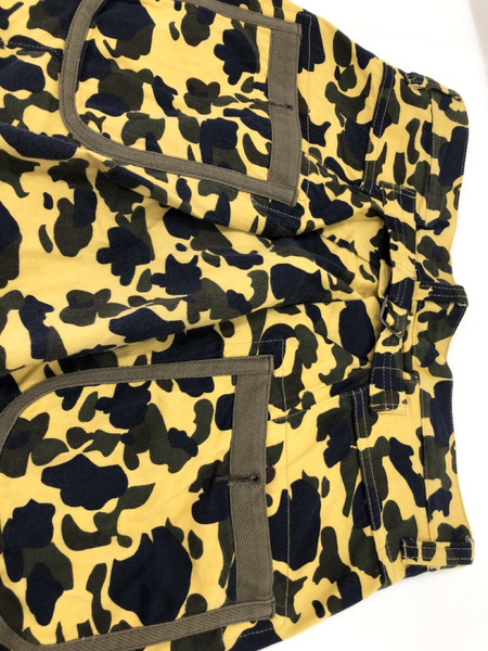 JUNYA WATANABE Camo Print Dropped Utility Trousers XL イエロー[値下]